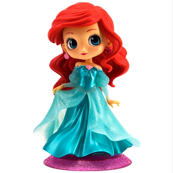 Qposket Princess Ariel Glitter Dress MWT - Picture 13 of 14